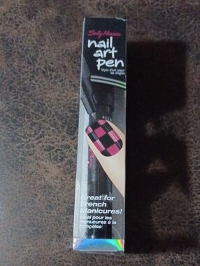 4/$30 New Sally Hansen Nail Art Pen - #02 Black